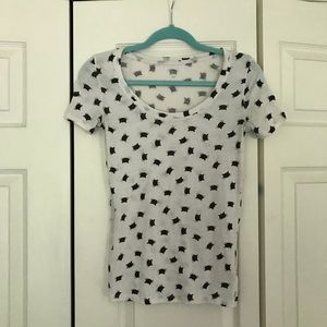 uo cat tee